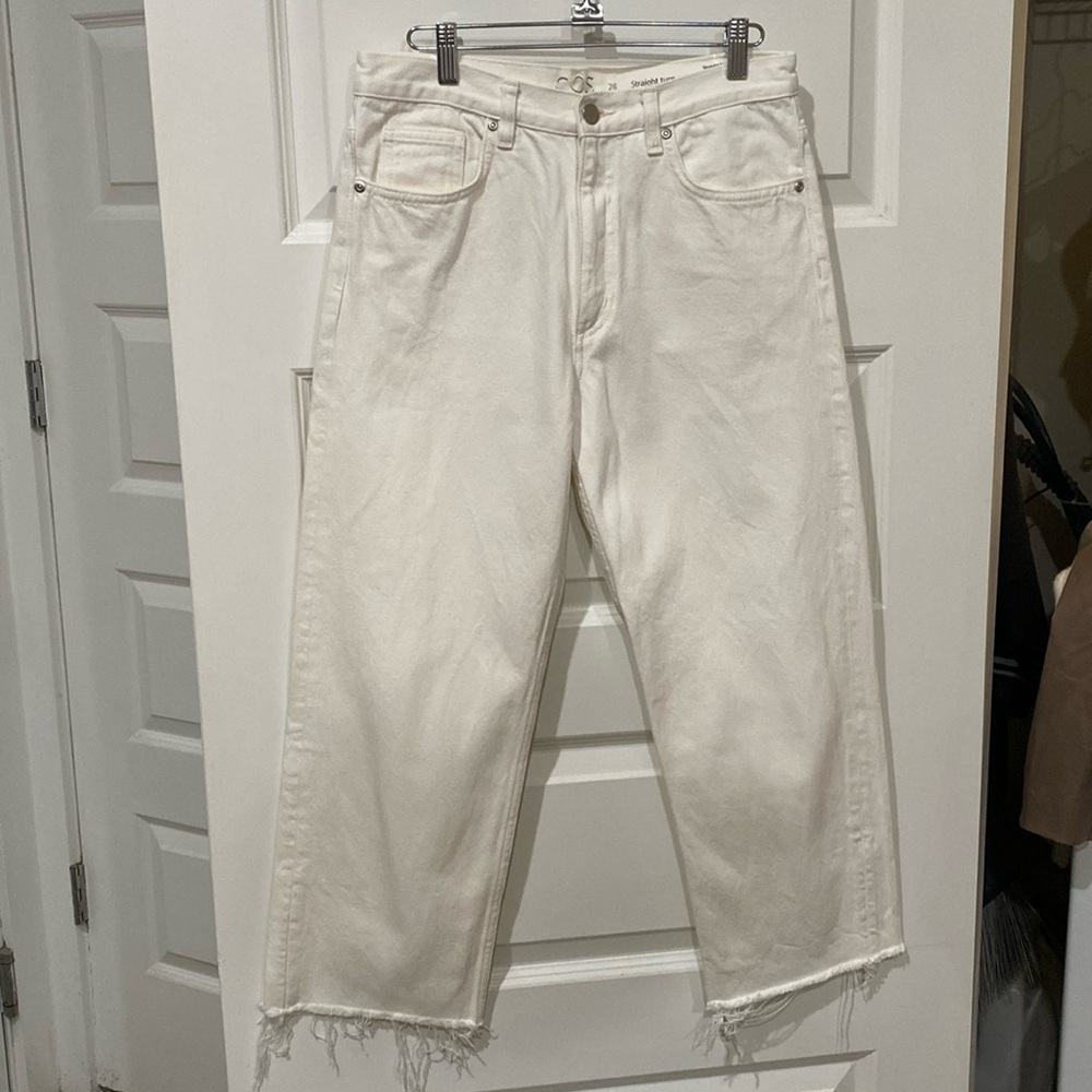 COS Straight Turn-Up Jeans